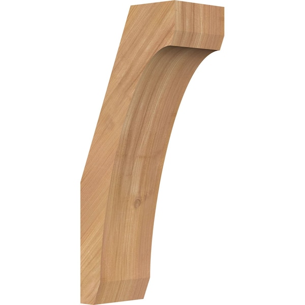 Ekena Millwork 3 1/2"W x 6"D x 14"H Legacy Smooth Knee Brace, Western Red Cedar BRC04X06X14LEC00SWR - main
